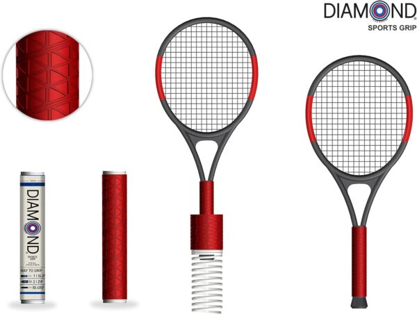 Diamond Stick Grip Red - Image 2